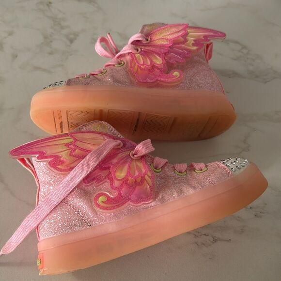 SKECHERS TWI-LIGHTS 2 TWINKLE WISHES EUC - Picture 8 of 8